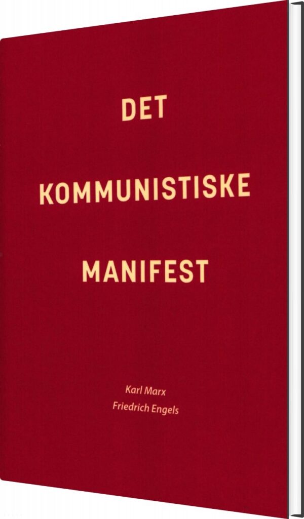 Det Kommunistiske Manifest - Karl Marx - Bog