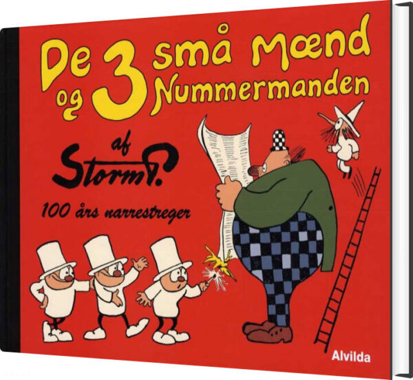 Storm P. - De 3 Små Mænd Og Nummermanden - Storm P - Bog